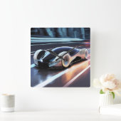 AUTO CAR QUADRATISCHE WANDUHR (Zuhause)