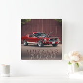 AUTO CAR QUADRATISCHE WANDUHR (Zuhause)