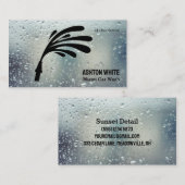 Auto Car Wash Visitenkarte (Vorne/Hinten)