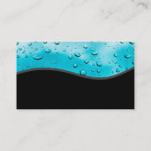Auto Car Wash Water Beads Visitenkarte (Rückseite)