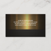 Auto Car Wrench Logo | Mechanische Reparatur Visitenkarte (Rückseite)