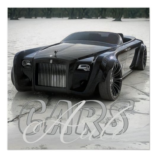 AUTO CARS POSTER (Vorderseite)