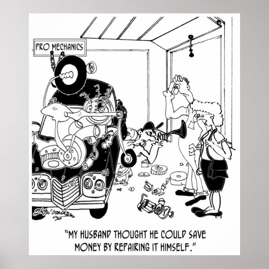 Auto Cartoon 9204 Poster (Vorne)