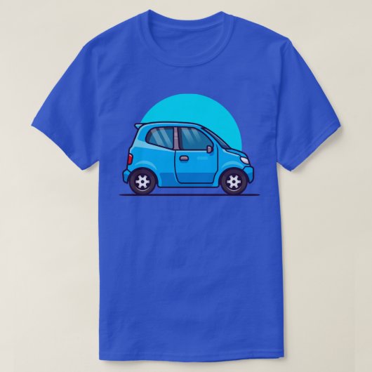 Auto-Cartoon-Abbildung2 T-Shirt (Design vorne)
