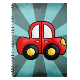 Auto-Cartoon Notizblock