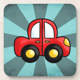 Auto-Cartoon Untersetzer