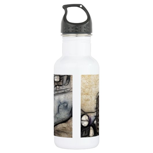 Auto-Coupé Trinkflasche (Rückseite)