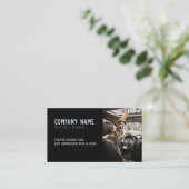 Auto-Darlehen Slogans Visitenkarte (Stehend Vorderseite)