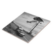 Auto, das Anhänger zieht Fliese (Seite)