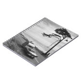 Auto, das Anhänger zieht Notizblock (Linke Seite)