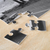 Auto, das Anhänger zieht Puzzle (Seite)