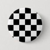 Auto, das karierte Checkered Flagge läuft Button (Vorderseite)
