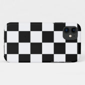 Auto, das karierte Checkered Flagge läuft Case-Mate iPhone Hülle (Rückseite (Horizontal))