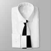 Auto, das karierte Checkered Flagge läuft Krawatte (Gebunden)