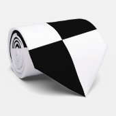 Auto, das karierte Checkered Flagge läuft Krawatte (Gerollt)