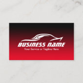 Auto der Automobilindustrie Instandsetzung Cooler Visitenkarte (Vorderseite)