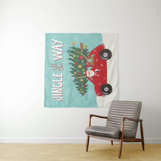 Auto der Klingel-vollständig | Sankt Wandteppich (Beispiel)