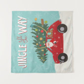 Auto der Klingel-vollständig | Sankt Wandteppich (Vorderseite)