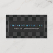 Auto-Detailansicht und Auto-Körperreparatur Visitenkarte (Vorderseite)