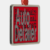 Auto Detailer Extraordinaire Ornament Aus Metall (Rechts)