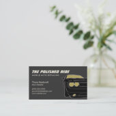 Auto-Detailinformationen, Auto-Auto-Reparaturbus Visitenkarte (Stehend Vorderseite)