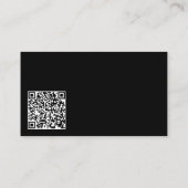 Auto Detailinformationen Auto Reparatur QR-Code Visitenkarte (Rückseite)