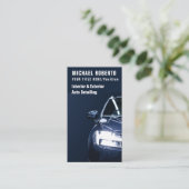 Auto Detailinformationen Auto Reparatur QR-Code Visitenkarte (Stehend Vorderseite)