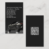 Auto Detailinformationen Auto Reparatur QR-Code Visitenkarte (Vorne/Hinten)