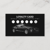 Auto Detailinformationen Auto Reparatur Treuekarte Visitenkarte (Vorderseite)