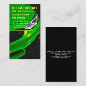 Auto Detailinformationen Auto Reparatur-Visitenkar Visitenkarte (Vorne/Hinten)