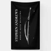 Auto-Detailinformationen für Auto-Reparatur-Logo Banner (Vertikal)