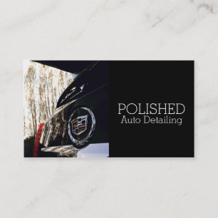 Auto-Detailing-Autowaschdienst Geschäftskarte Visitenkarte