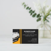 Auto-Detailing-Autowaschen Termin Karte (Stehend Vorderseite)