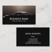 Auto Detailing Car Automotive Imitats Metallic Visitenkarte (Vorne/Hinten)