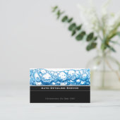 Auto Detailing Car Wash Stilvolle Dunkelheit Visitenkarte (Stehend Vorderseite)