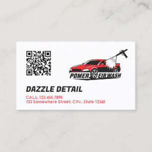 Auto-Detailing individuelles Logo Visitenkarte
