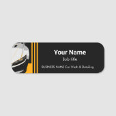 Auto-Detailing-Profi-Autowäsche Namensschild (Vorderseite)