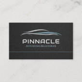 Auto-Detailing-Services QR-Code Professionell Visitenkarte (Vorderseite)