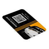 Auto-Detailing- und Autowasch-QR-Code Magnet (Rechte Seite)