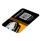 Auto-Detailing- und Autowasch-QR-Code Magnet (Linke Seite)