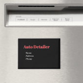 Auto-Detaillierer für Werbung personalisieren Magnet (In Situ (Geschirrspüler))