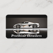 Auto - Details / Reinigung Visitenkarte (Vorderseite)