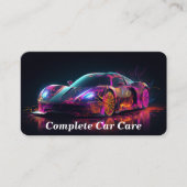 Auto Details / Reparatur Visitenkarte (Vorderseite)