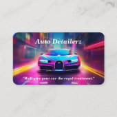 Auto Details / Reparatur Visitenkarte (Vorderseite)