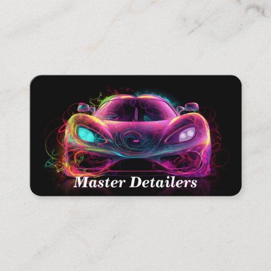 Auto Details / Reparatur Visitenkarte (Vorderseite)