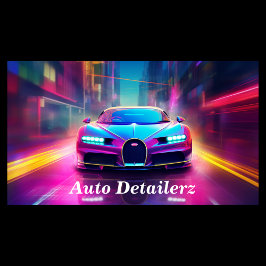 Auto Details / Reparatur Visitenkarte