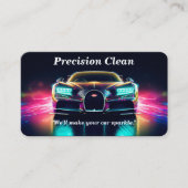 Auto Details / Reparatur Visitenkarte (Vorderseite)