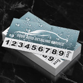 Auto Detection Car Wash Loyalty Punch Treuekarte