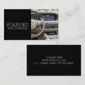 Auto Detection Car Wash Service Business Card Visitenkarte (Vorne/Hinten)