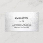 Auto Detection & Car WashRed Visitenkarte (Rückseite)